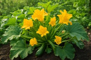 ズッキーニが雄花ばかりになる原因は？家庭菜園で雌花を増やすための育て方と対策