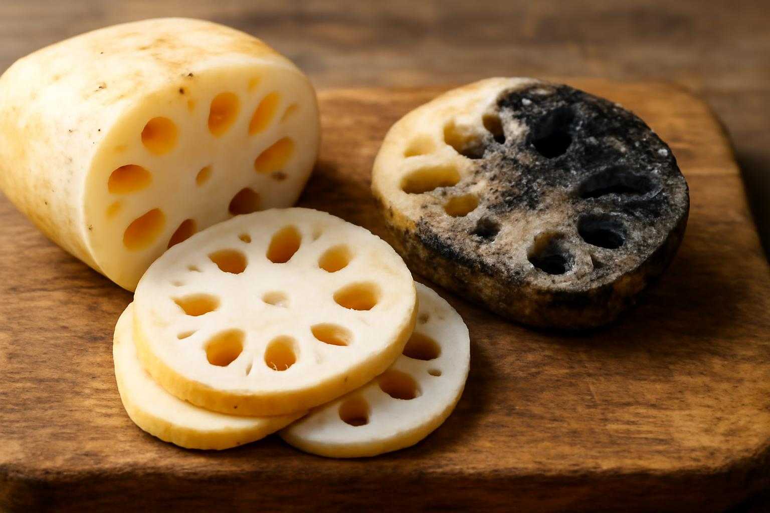 れんこんが黒いのはなぜ？食べられる状態と危険な変色の見分け方を徹底解説