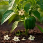 ピーマンの花が落ちる原因は？実がならないときに見直したい育て方と対策、初心者でもできる予防法