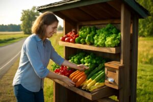 無人販売の野菜で売上を伸ばす秘訣とは?初心者でもできる失敗しない始め方と集客のコツ