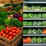 野菜の直売所とスーパーの違いは？買い方で変わる特徴をわかりやすく解説
